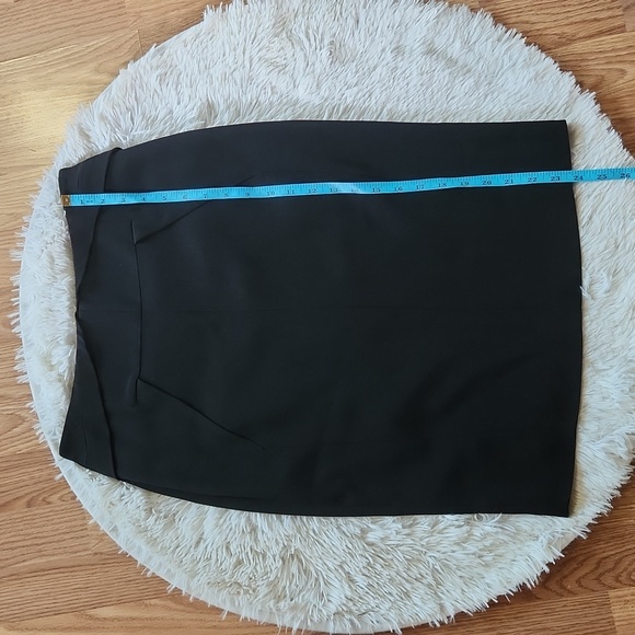 ANTONIO BERARDI Made in Italy Black Silk Skirt - Picture 9 of 11